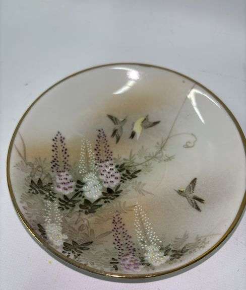 Antique Japanese Porcelain Signed Cup and Saucer