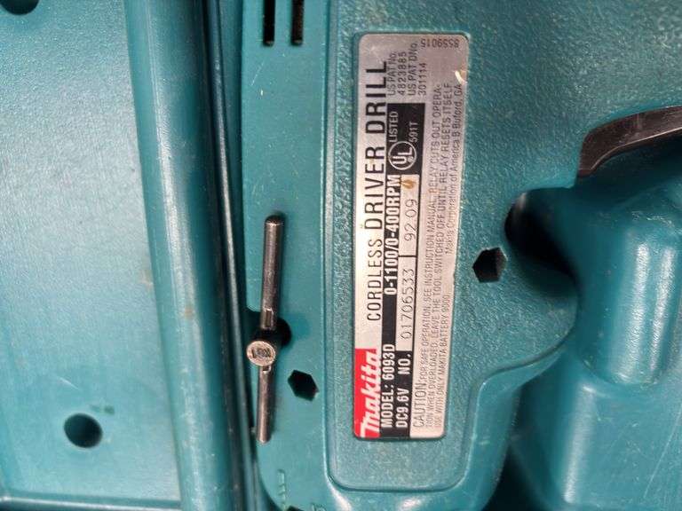 Mikita Cordless Driver Drill