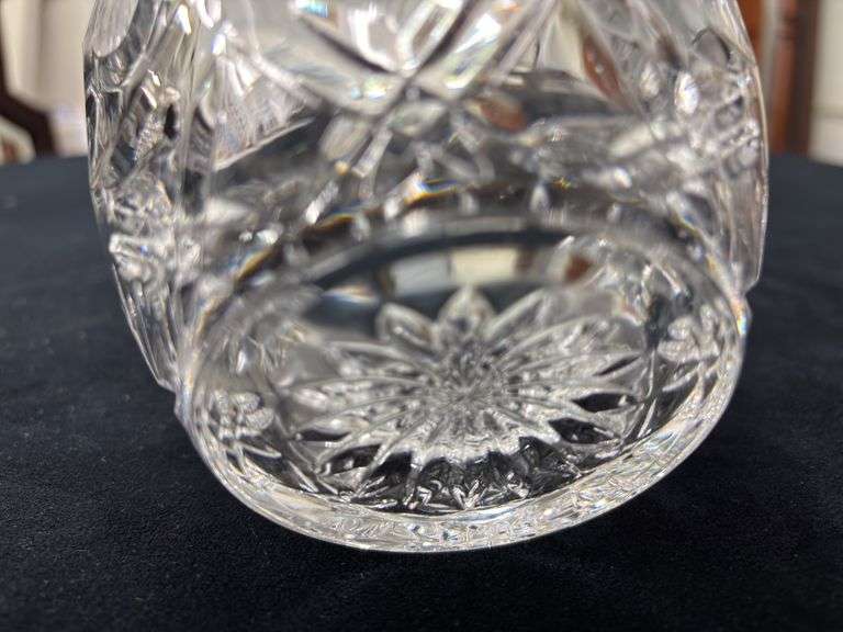 EAPG Victorian Celery Vase Heart & Thumbprint