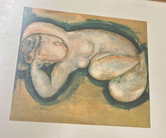 Caryatid Framed Art Print by Amedeo Modigliani