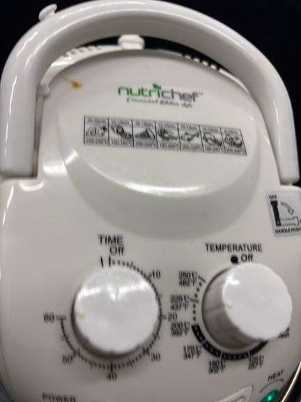 Nutrichef Counter Top Air Fryer
