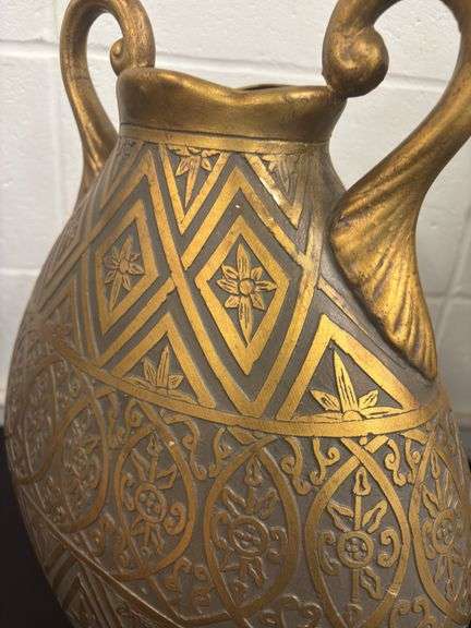 Glass Tray and Vase