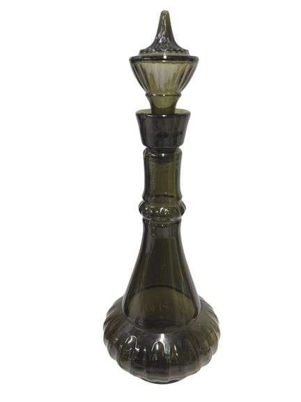 Smoked Crystal Jim Beam Genie Bottle