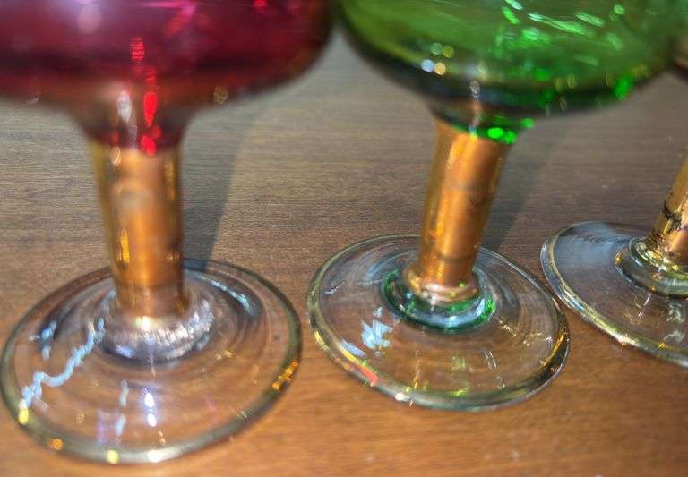 Italian Cordial Glasses