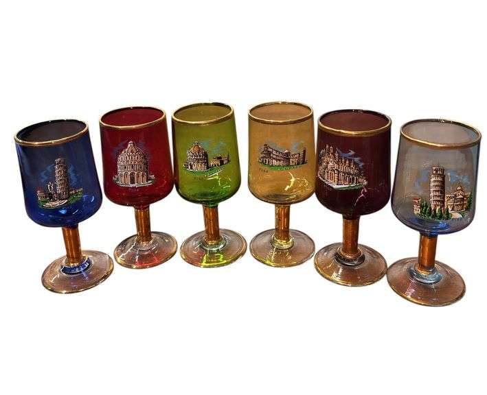 Italian Cordial Glasses