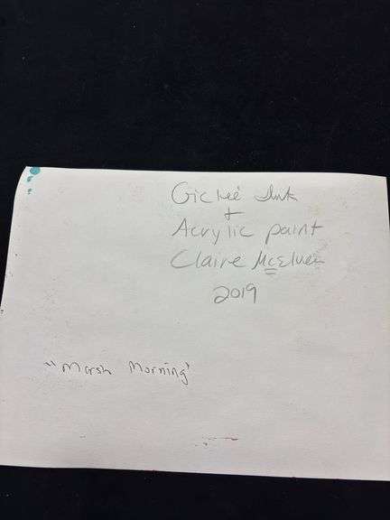 Claire McElveen Original Unframed Art
