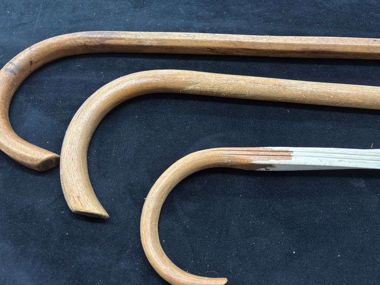 Trio of Vintage Canes