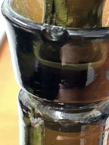 Smoked Crystal Jim Beam Genie Bottle