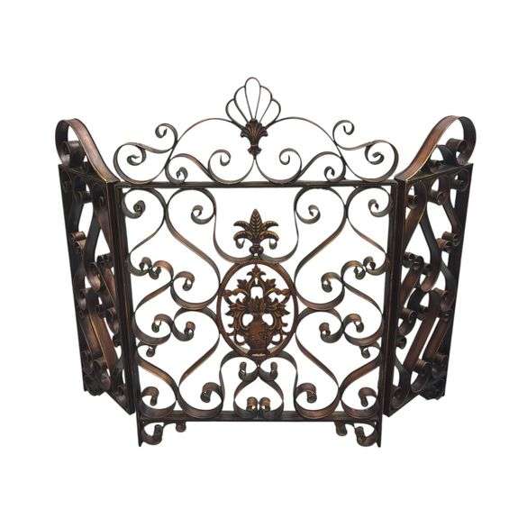 3 Panel Fireplace Screen
