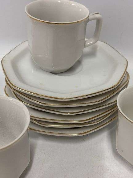 Monaco Toscany Japan Demitasse Cups and Saucers