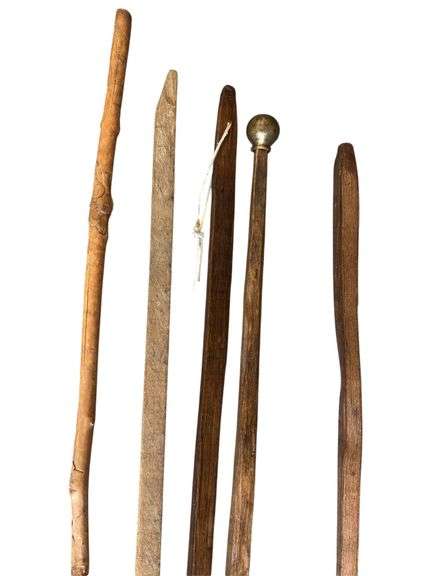Variety of Walking Sticks