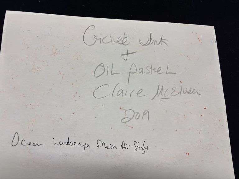 Claire McElveen Original Unframed Art
