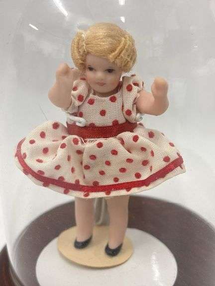 Shirley Temple Doll in Glass Dome