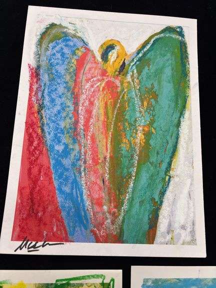 Trio of Claire McElveen Original Unframed Art
