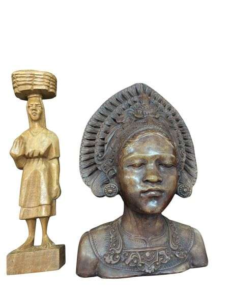 Carved Bust