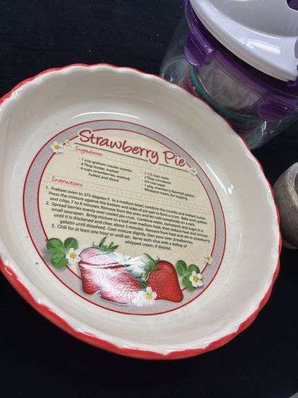 Slicer and Pie Plate