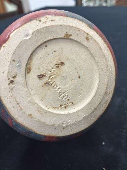 Pair of Pottery Canisters