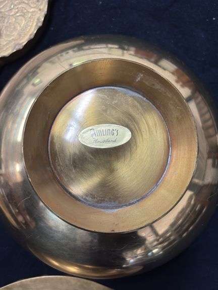 Brass Bowls and Trays