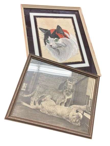 Pair of Framed Wall Decor
