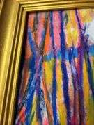 Claire McElveen Framed Oil and Pastel