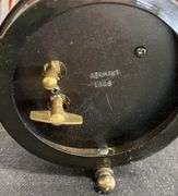 Antique Chinese Brass Glass Mechanical Clock