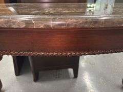 Foyer Stone Top Side Table