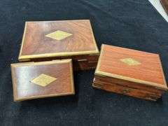 Candlestick Holders and Decorative Boxes
