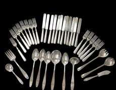 Variety of Silver Plated Flatware
