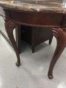 Foyer Stone Top Side Table
