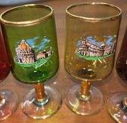 Italian Cordial Glasses