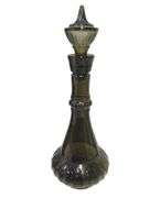 Smoked Crystal Jim Beam Genie Bottle