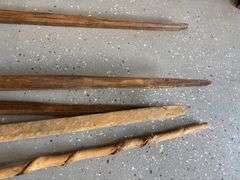 Variety of Walking Sticks