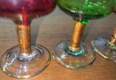 Italian Cordial Glasses