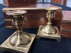Candlestick Holders and Decorative Boxes