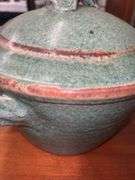 Pottery Bowl with Lid
