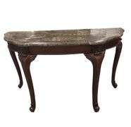 Foyer Stone Top Side Table