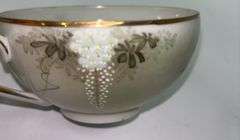 Antique Japanese Porcelain Signed Cup and Saucer