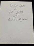 Trio of Claire McElveen Original Unframed Art