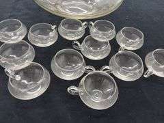 Punch Bowl and Cups