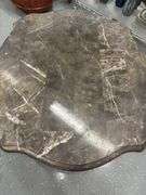Stone Top Side Table