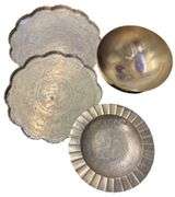 Brass Bowls and Trays