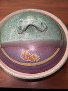 Pottery Bowl with Lid
