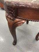 Stone Top Side Table