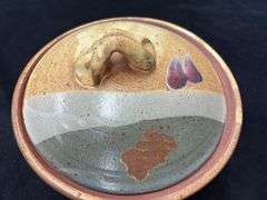 Pottery Bowl with Lid