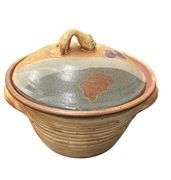 Pottery Bowl with Lid