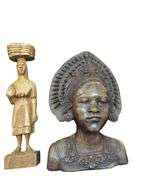 Carved Bust