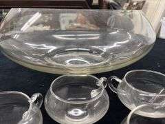 Punch Bowl and Cups