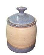 Tilted Pottery Canister