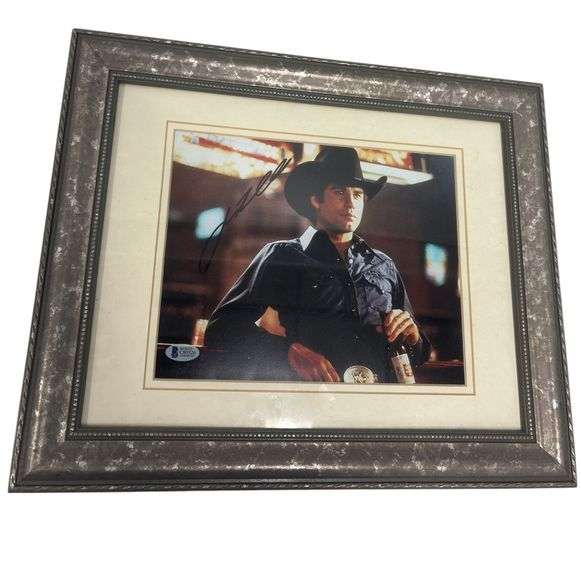 John Travolta Urban Cowboy Signed Photo
