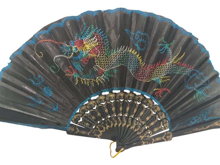 Japanese Fan and Box